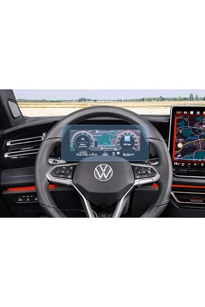 corcishop Volkswagen New Tiguan E-Tsi 10.25 Inch Digital Instrument Panel Compatible 9H Nano Screen Protector 2024