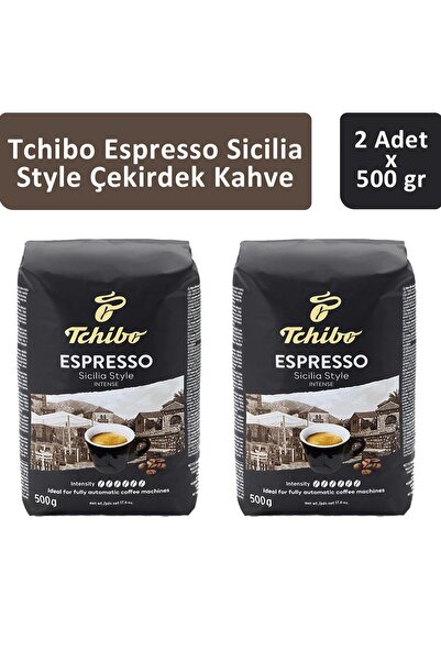 Tchibo Espresso Sicilia Çekirdek Kahve 500 gr x 2 Adet