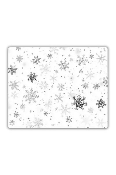 lili hediyelik Mouse Pad με στάμπα Snowflakes 22x18 cm
