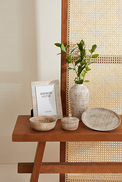 Karaca Home Liara Dekoratif Tabak 22x15 cm