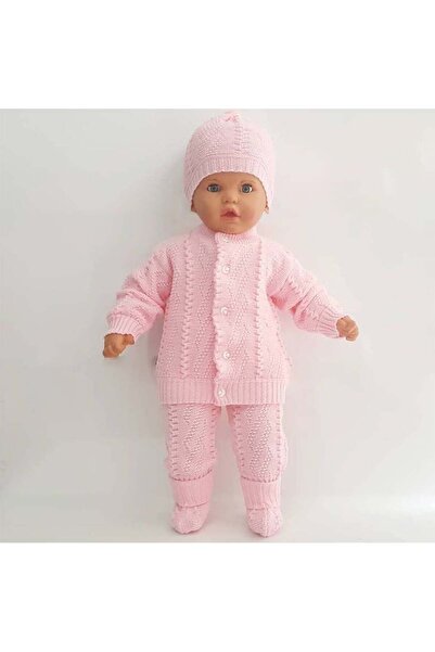 bebegen Pembe Bebek Triko 4 Lü Takım