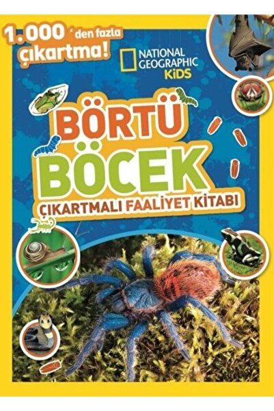 Beta Kids Yayınları Natonal Geographic Kids Börtü Böcek Çıkartmalı Faaliyet K...