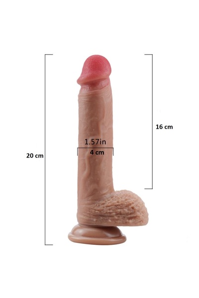 Vibratoy 20 cm Ultra Gerçekçi Realistik Kemerli Dildo