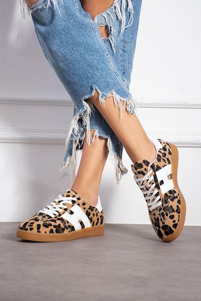 Ayakkabıda Tek Pantofi sport pentru femei Walde Leopard - LEOPARD