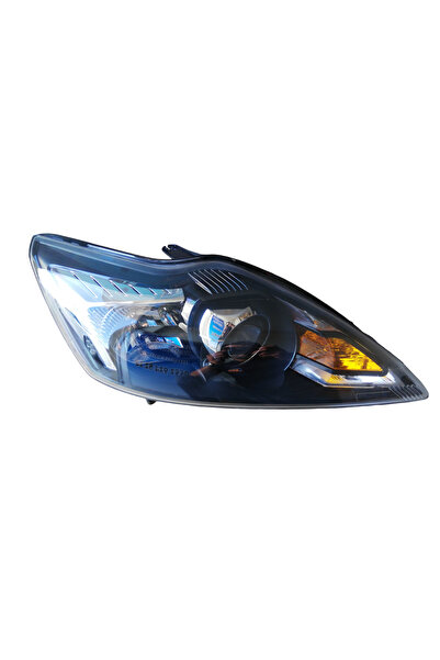 TYC FORD FOCUS 2.5 Uyumlu ÖN SAG ( R) FAR  MERCEKLİ SİYAH ZEMİN 2008-2011