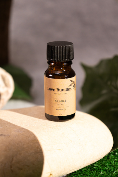 Love Bundles Sandal Ağacı Uçucu Yağ | Buhurdanlık Esansı | Aromaterapi | Uçuc...