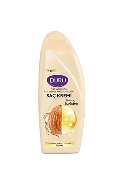 Duru Saç Kremi 500Ml. Badem&Kolajen