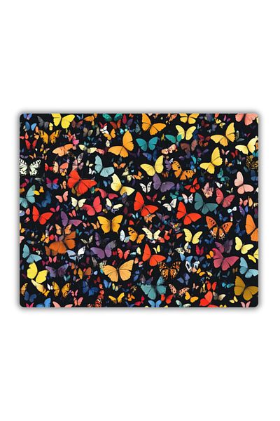 lili hediyelik Mouse Pad με στάμπα πεταλούδες 22x18 cm