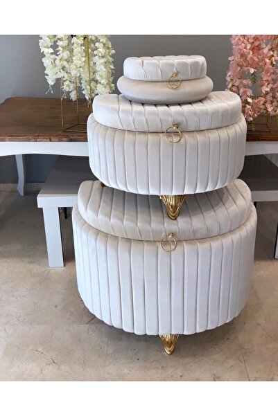 Benjamin Çeyiz Jumbo Boy D 3'lü Çizgili Sandık Çeyiz Kolisi