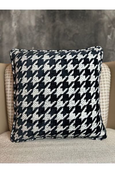 Fabricland Husă pătrată exclusivă KIRLENT cu țesătură de in (model cu două fețe)