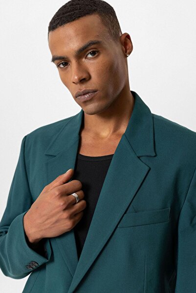 Antioch Ανδρικό μπουφάν Neft με ένα κουμπί Relax Fit