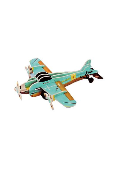 Funny Toys 3D Puzzle Box Transport Plane Pullback 1