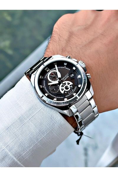 Ferrucci Silver Color Steel Band Men's Wrist Watch 032731