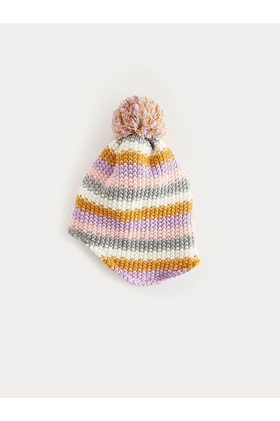 LC Waikiki Baby Girl Beret with Pompom