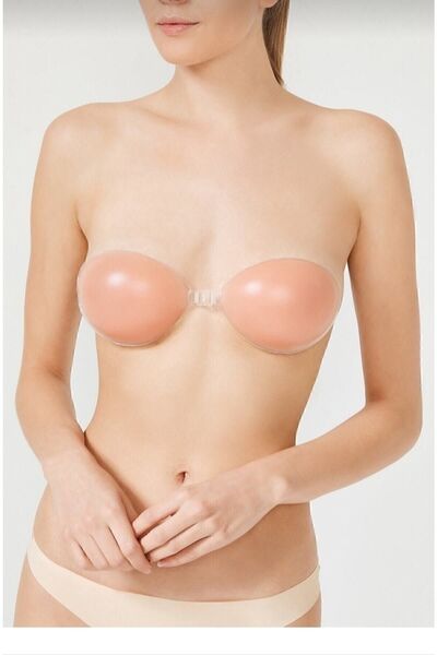 İnfeta Şeffaf Silikon Südyen Tekli