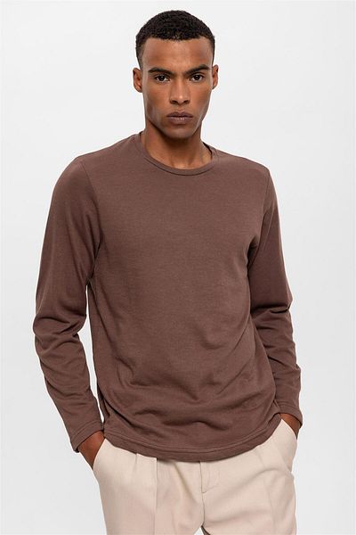 Antioch Brown Spring Sweater