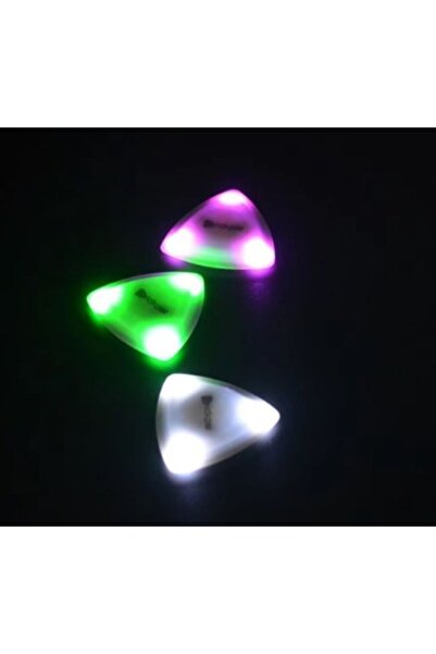 MSC Led Light Pick - Işıklı Pena Tüm Gitarlara Uyumlu