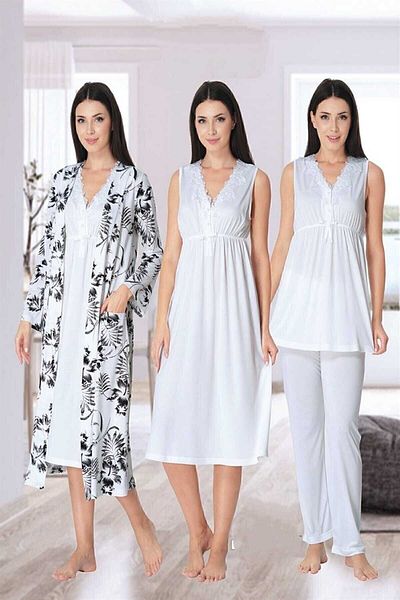 ByLohusa Effortt Ecru Maternity Maternity Set