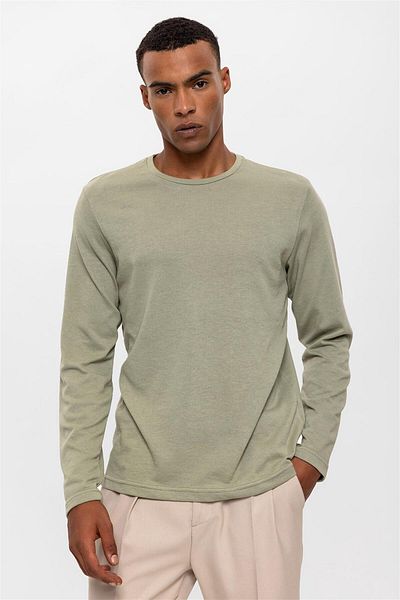 Antioch Khaki Spring Sweater