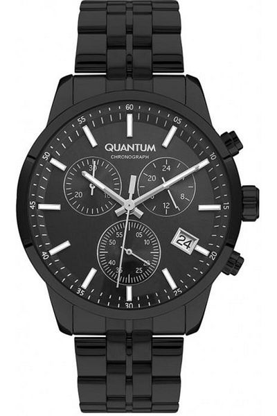 Quantum Pwg1008.650 Black Men's Wristwatch