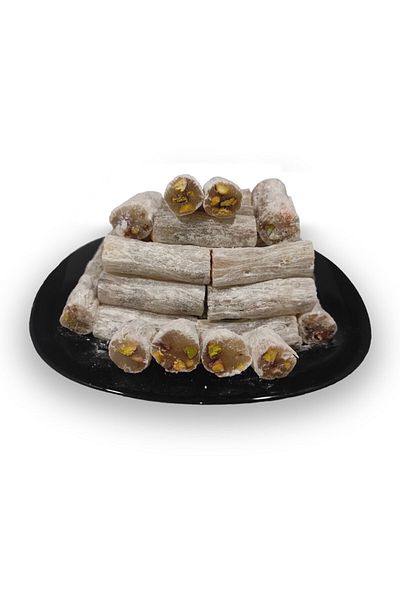 Dağcıoğlu Plain Wick Turkish Delight with Pistachio 250 Gr