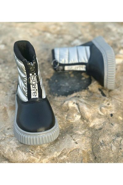 Surpie Shoes Κοριτσίστικες μπότες με φερμουάρ, Παιδικές μπότες με αντιολισθητική σόλα