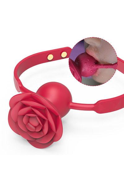 ŞARJLI TİTREŞİMLİ SİLİKON BDSM AĞIZ TOPU