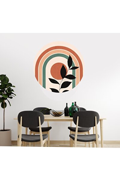 HDART ملصق حائط ورق حائط تجريدي مزخرف من القماش ذاتي اللصق