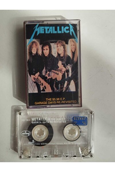 Plakperest METALLICA  - The $5.98 EP Garage Days Re-Revisited - 1988 Türkiye ...