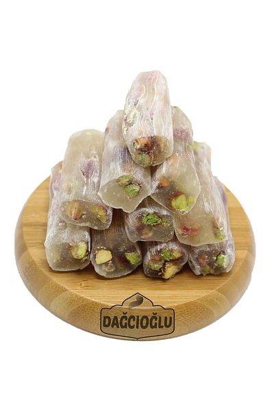 Dağcıoğlu Pistachio Plain Wick Turkish Delight 1 kg
