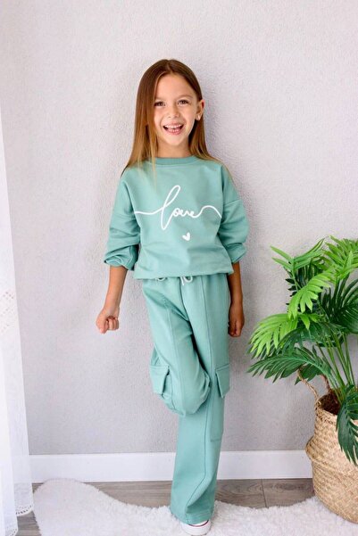 Minigimin Cicileri Дівчачі міні-шкарпетки з принтом «Love» - комплект з 2 пар...