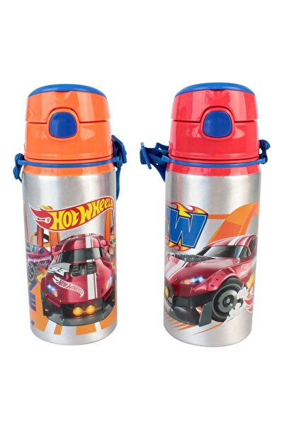Hotwhells CEM HOTWHEELS HW-ALM-500 ALUMINYUM PİPETLİ MATARA (SULUK) 500ML