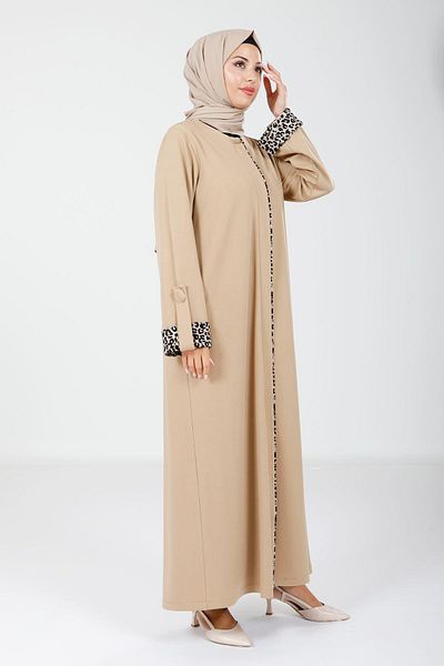 Beyza Mink Hijab Ferace 9051 - Λεπτομέρεια με λαβή