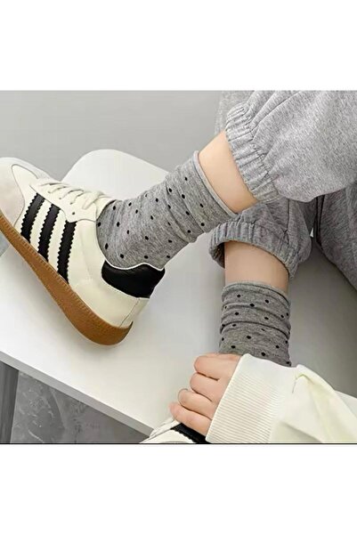 HANKARAYEL Безшевни дамски чорапи с точки 4 чифта