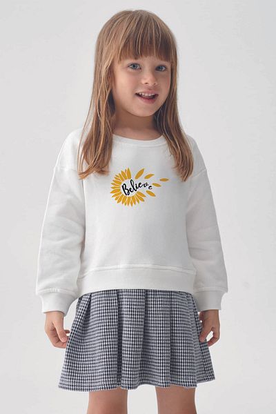 Juniorcocukgiyim Sweet Skirt Suit for Girl