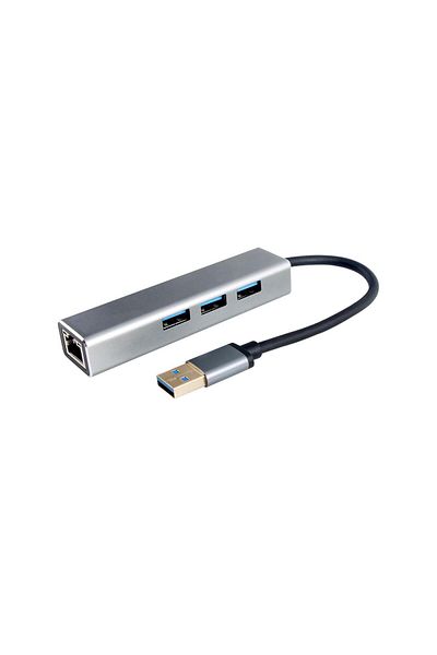 VCOM Dh312A USB 3.0 to Usb3.0*3+Rj45 Multiplexer
