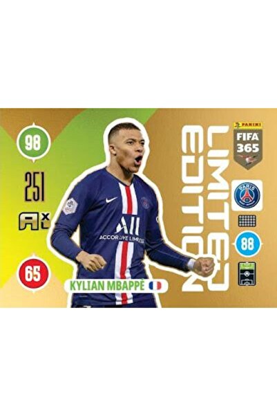 Panini Adrenalyn XL FIFA 365 2021 Limited Edition Kylian Mbappé (Paris Saint-...