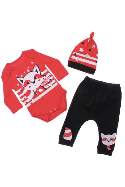 Miniworld Men's Starry Raccoon 3P Badi Suit