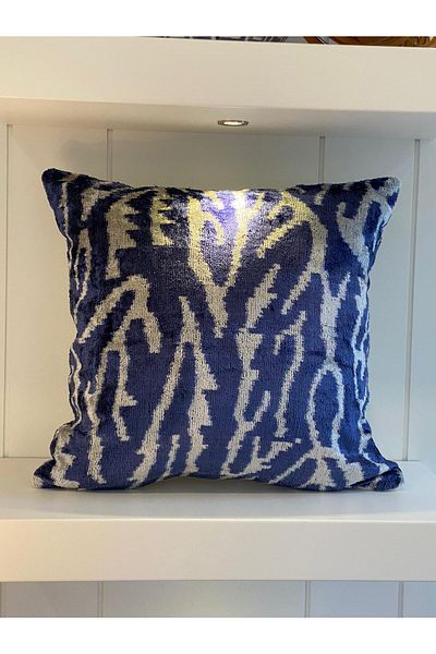 Dekordan House Silk Velvet Throw Pillow Cover (40×40)