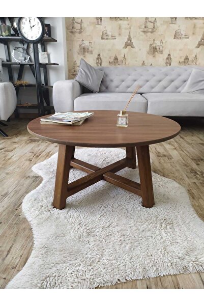 uğurlubaylar tasarım yuvarlak orta sehpa 70cm