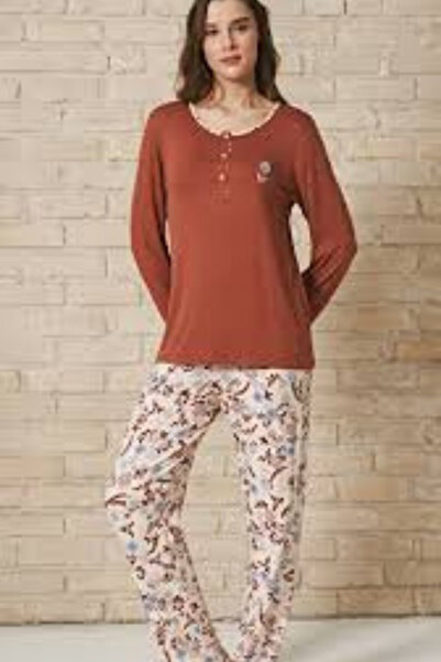 Pijadore Жіночий піжамний комплект з довгими рукавами - 1723