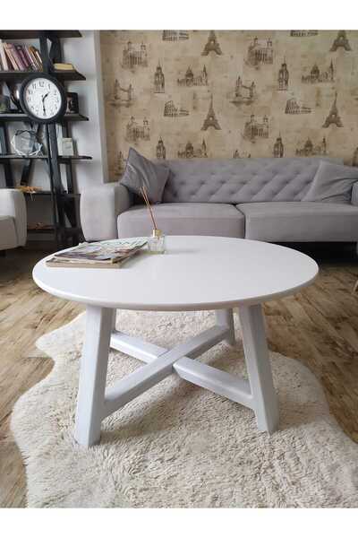 uğurlubaylar tasarım yuvarlak orta sehpa 70cm