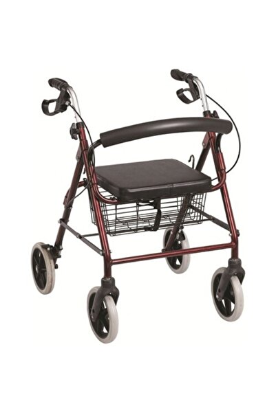 GOLFİ Alüminyum Tekerlekli Rolatör Walker Yürüteç Pr-881