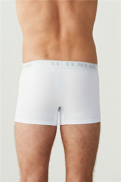 U.S. Polo Assn. Πόλο Ασν. Ανδρικό Σετ Μπόξερ 3 Λευκό - 0BB.S2.U4.Bu8.0As.T0p.Io.9DAl7.No.24.BB