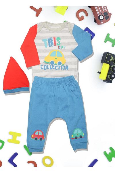 Miniworld Men's Trolley 3P Badi Suit