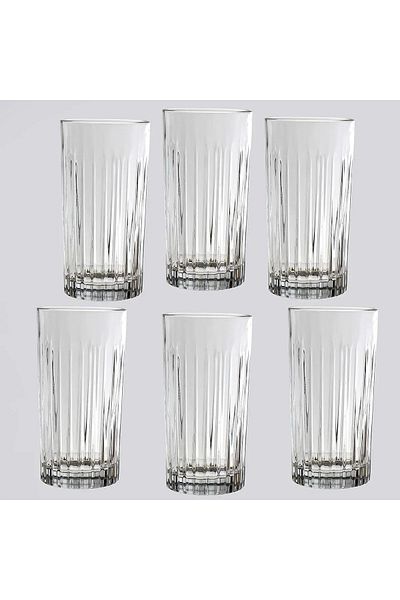 Cemile Jumbo Rcr Timeless 440 ml Soft Drink Glass Set of 6