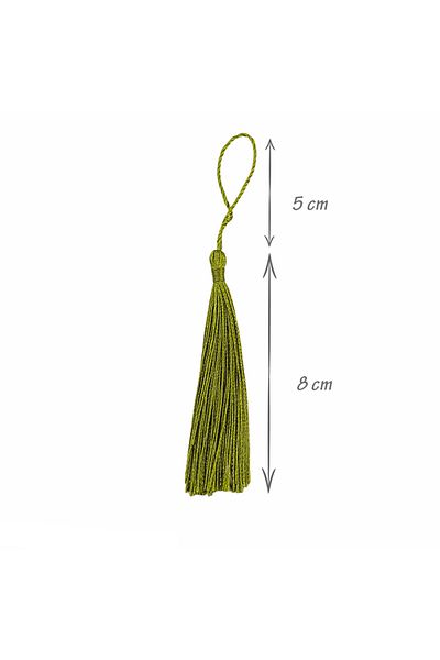 hobimon No. 3 Green Flush Tassel - 13 Cm