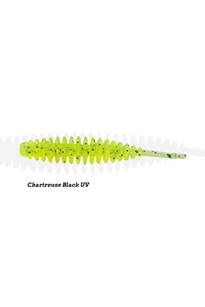 Fujin Tantoo 40mm Silikon Balık -chartreuse Black