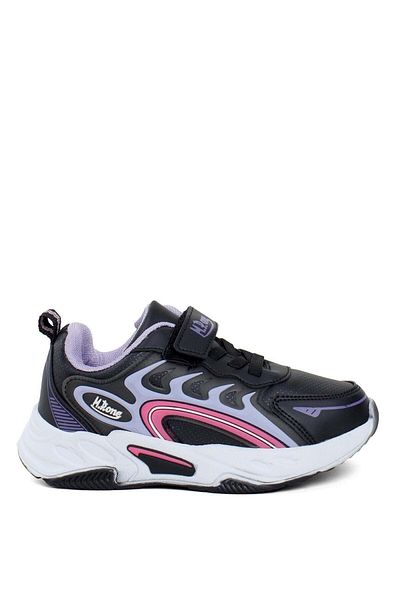 M.P. Mp 242-3357 Girl's Sports Shoes Black-Purple