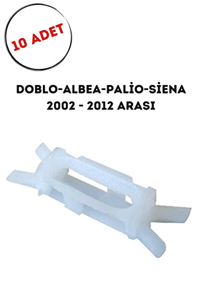 MEF Cam Kapi Fitil Klipsi Doblo Albea Palio Siena Uyumlu 7078732 (10 ADET)